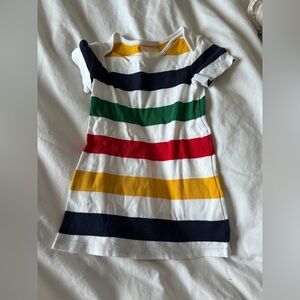 HBC Iconic Striped Multicolor T-Shirt Dress
